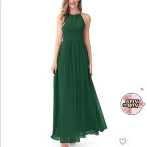 Azazie Dark Green Bridesmaid Dress
